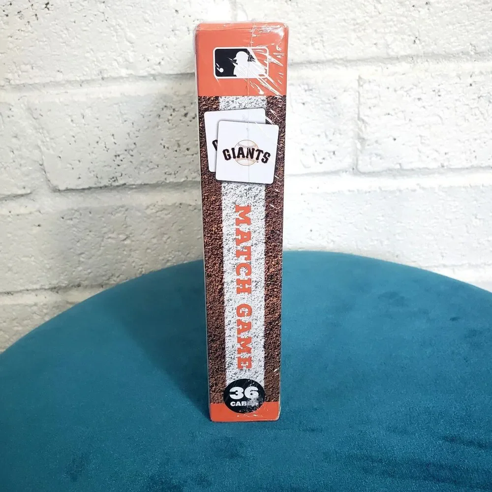 San Francisco Giants MLB Memory Match Card Game 36 Cards Sealed New In Box